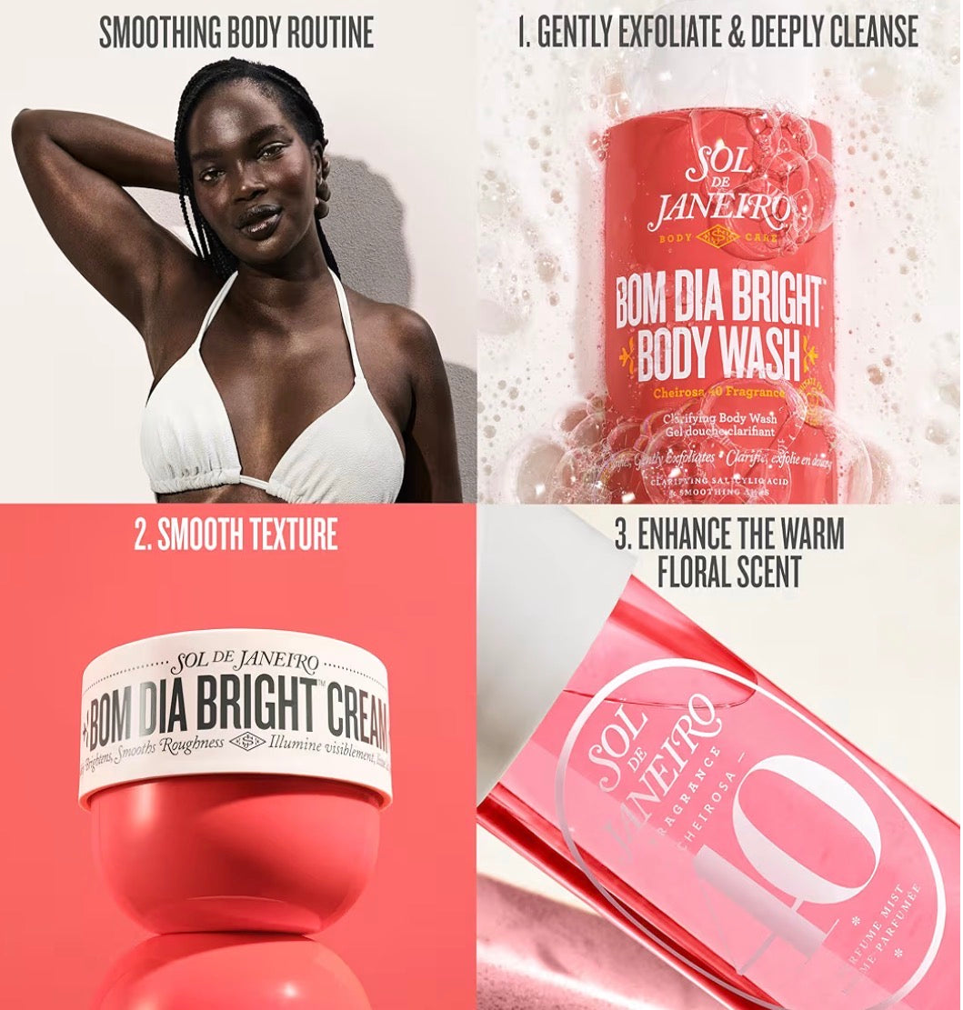 Bom Dia Bright Body Cream (240ml) – Sol de Janeiro