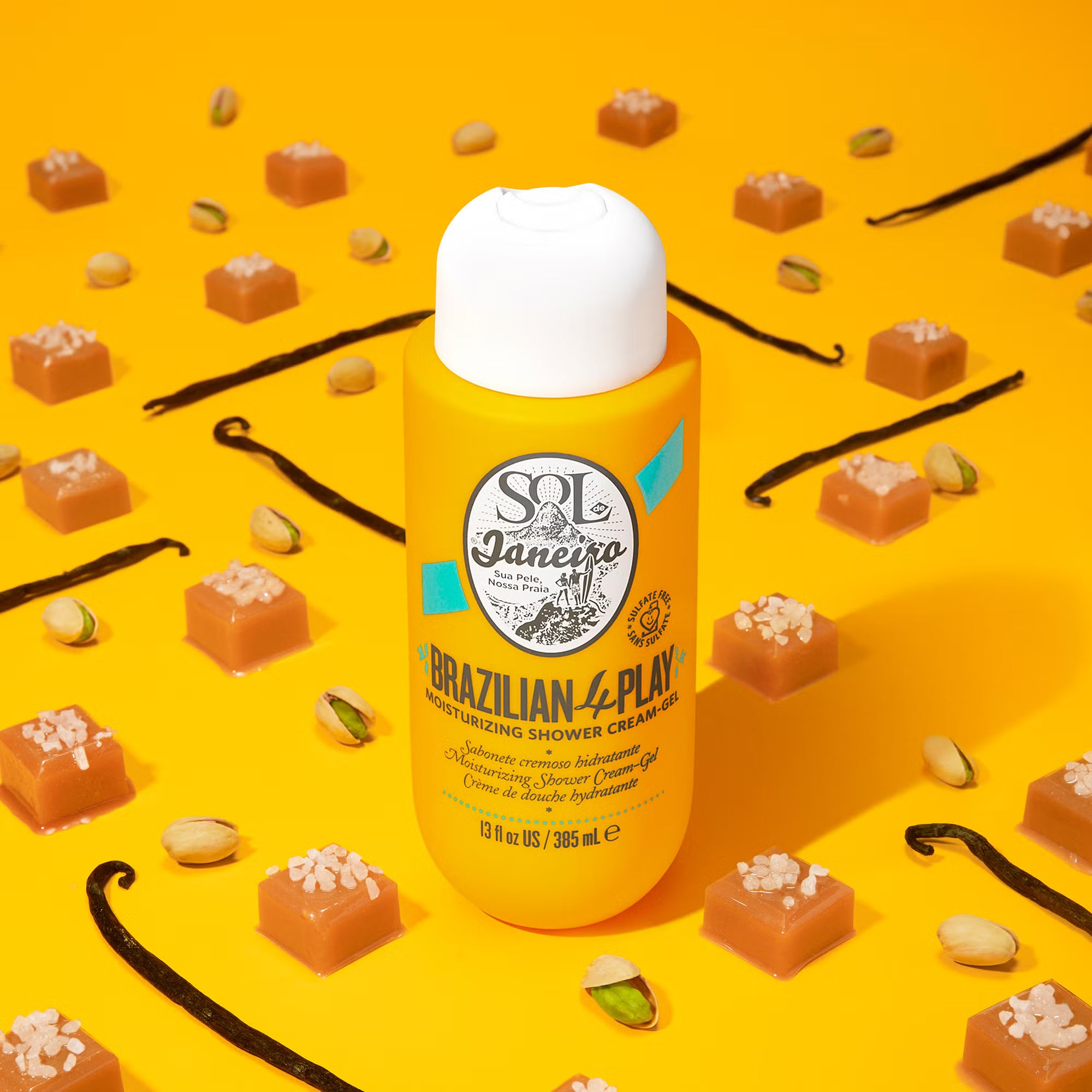 Sol de Janeiro Brazilian 4 Play Moisturizing Shower Cream-Gel (385ml)